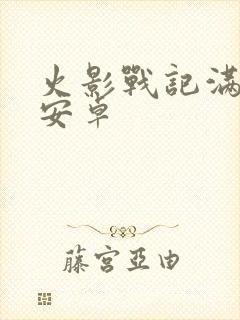 火影战记满人物安卓