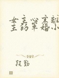 女主心寒离开男主的军婚小说