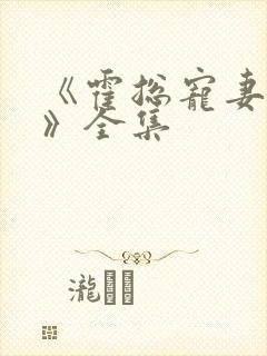 《霍总宠妻无度》全集