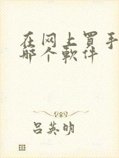 在网上买手机用哪个软件