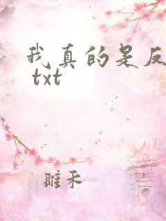 我真的是反派啊 txt