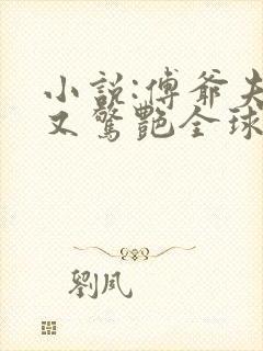 小说:傅爷夫人又惊艳全球了