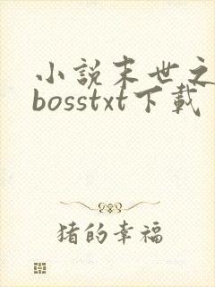小说末世之最强bosstxt下载