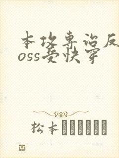 本攻专治反派boss受快穿