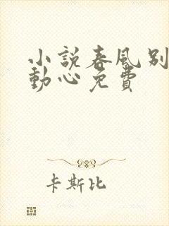 小说春风别对我动心免费