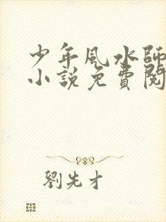 少年风水师吴峥小说免费阅读全文