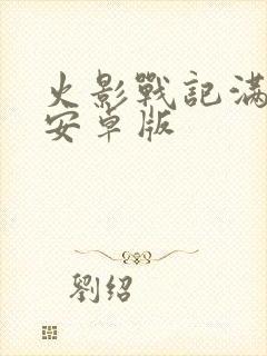 火影战记满人物安卓版