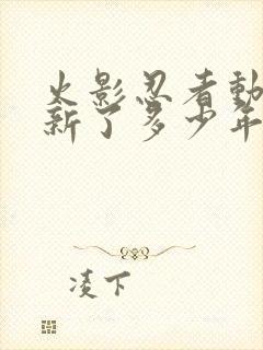 火影忍者动漫更新了多少年