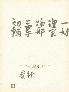 初三物理一对一辅导哪家好