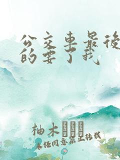 公交车最后一排的要了我