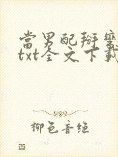 当男配掰弯男主txt全文下载