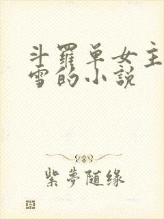 斗罗单女主千仞雪的小说