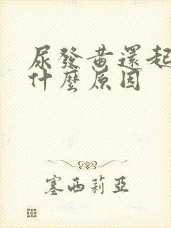 尿发黄还起泡是什么原因