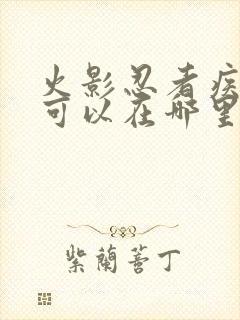 火影忍者疾风传可以在哪里看