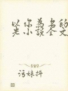 以你为名的小时光小说全文未删版免费阅读