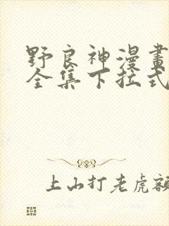 野良神漫画免费全集下拉式