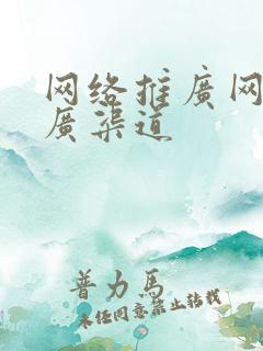 网络推广网络推广渠道