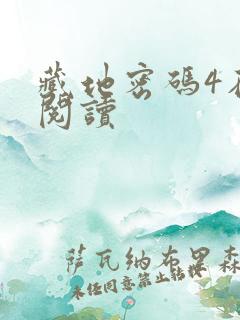 藏地密码4在线阅读