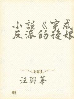 小说《穿成五个反派的后娘》