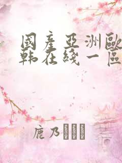 国产亚洲欧美日韩在线一区二区三区