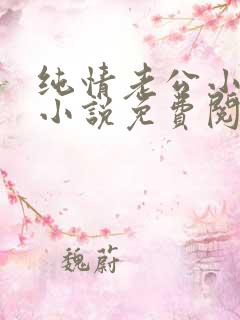 纯情老公小萌妻小说免费阅读全文