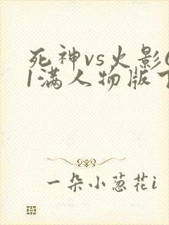 死神vs火影61满人物版下载