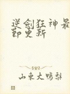 逆剑狂神最新章节更新