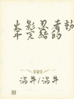 火影忍者动漫哪年完结的