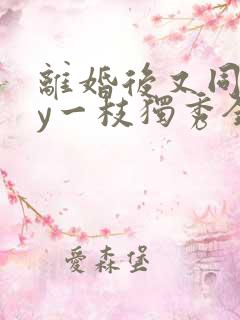 离婚后又同居by一枝独秀全文阅读