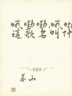 哦嘞嘞,哦啦啦这歌名叫什么