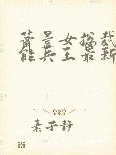 萧晨女总裁的全能兵王最新章节更新列表