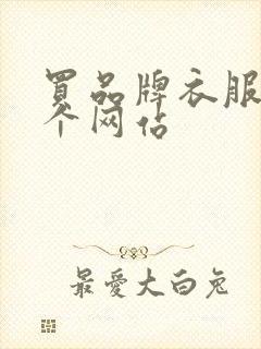 买品牌衣服去哪个网站