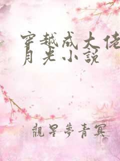 穿越成大佬的白月光小说