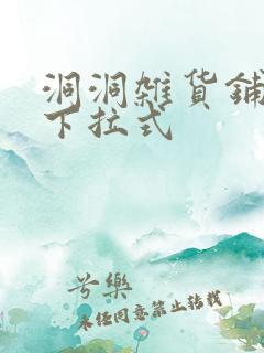 洞洞杂货铺免费下拉式