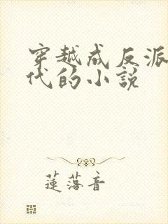 穿越成反派富二代的小说