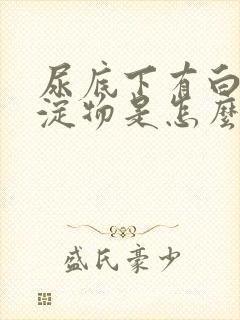 尿底下有白色沉淀物是怎么回事