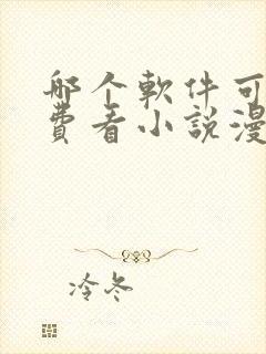 哪个软件可以免费看小说漫画