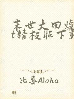 末世大回炉txt精校版下载