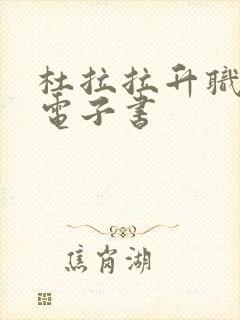 杜拉拉升职记 电子书