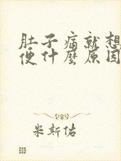 肚子痛就想拉大便什么原因