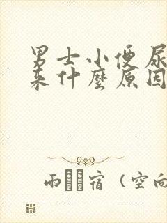 男士小便尿不出来什么原因