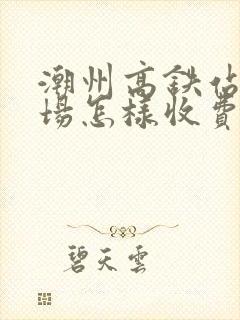 潮州高铁站停车场怎样收费