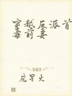 穿越反派首辅恶毒前妻