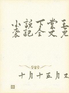 小说下堂王妃逆袭记全文免费阅读