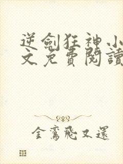 逆剑狂神小说全文免费阅读