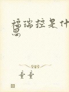 福瑞控是什么意思