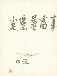 小便尿黄有异味是怎么回事