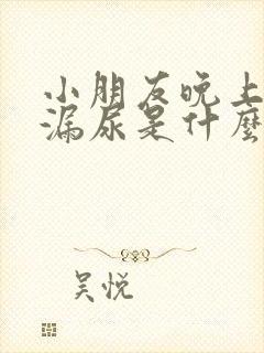 小朋友晚上睡觉漏尿是什么原因