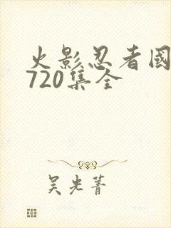 火影忍者国语版720集全