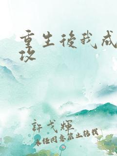 重生后我成了渣攻